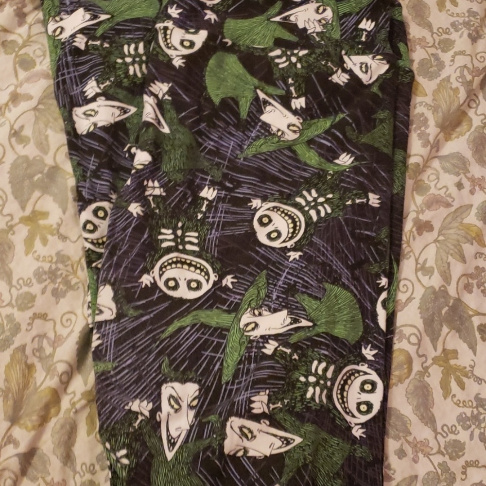 LulaRoe NBC HTF Print TC Leggings